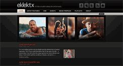 Desktop Screenshot of eklektx.com